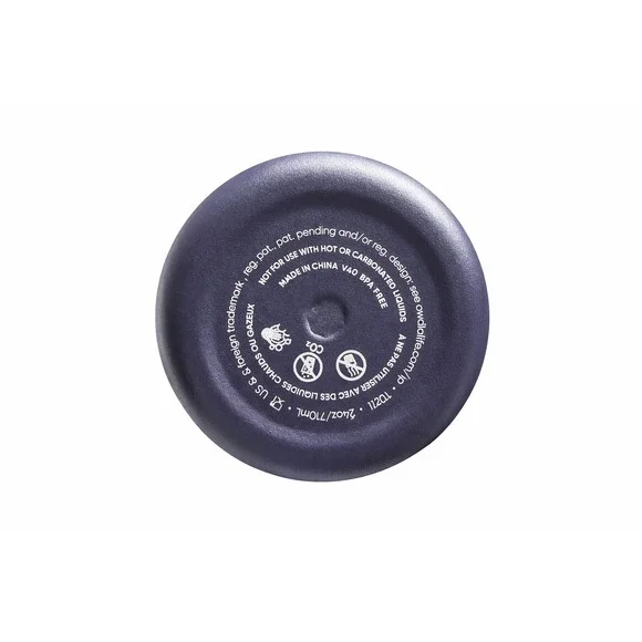 Owala FreeSip 24oz Insulated Stainless Steel Water Bottle Retrograde Navy Purple - Picture 4 of 4